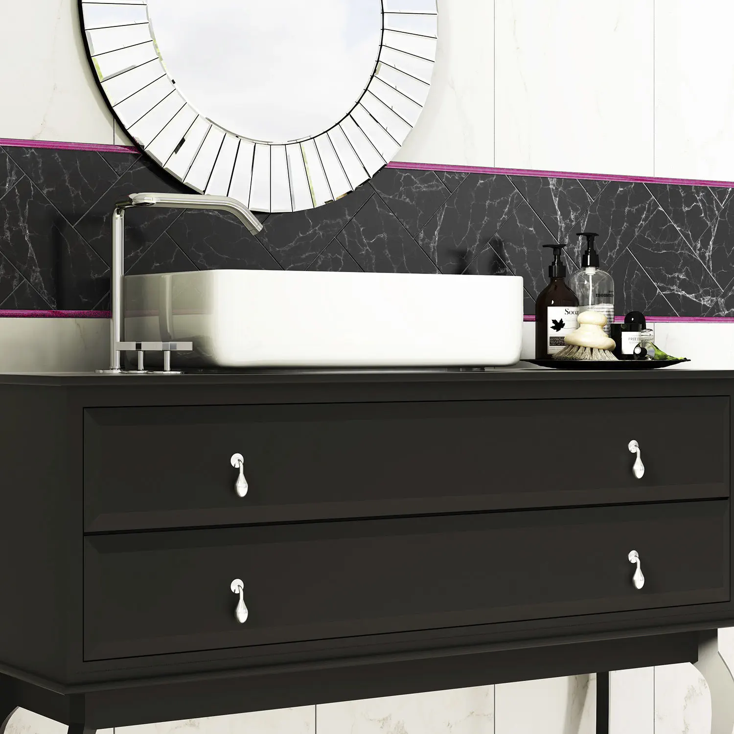 Профиль алюминиевый П-образный Alumacer 8*10мм 2,4м Серый антрацит