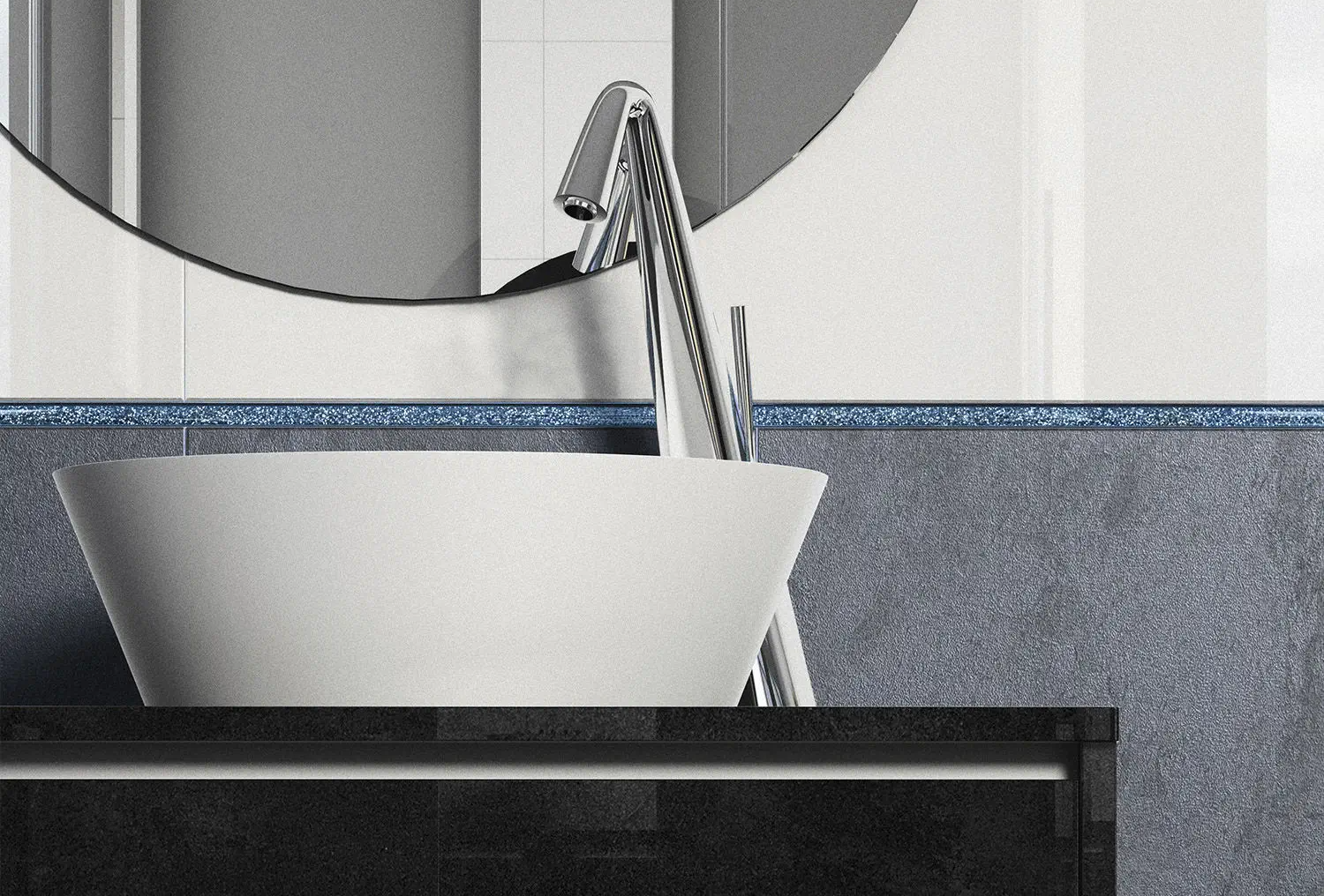 Профиль алюминиевый П-образный Alumacer 8*10мм 2,4м Серый антрацит