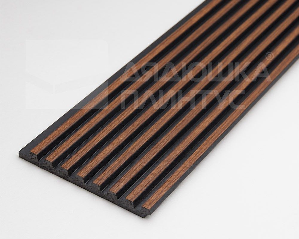 Стеновая панель HI WOOD под дерево. LV129 BR396NK HI WOOD 120,0мм х 12,0мм х 2,7м.